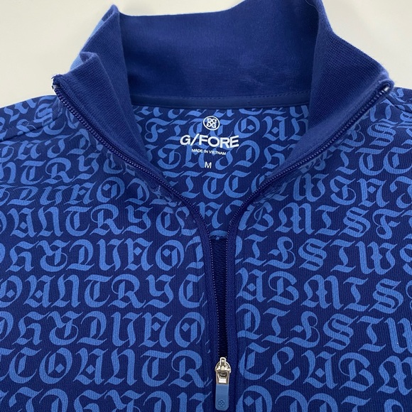 G/FORE | Shirts | Gfore G4 Golf Pullover Country Club Misfit Oversized ...